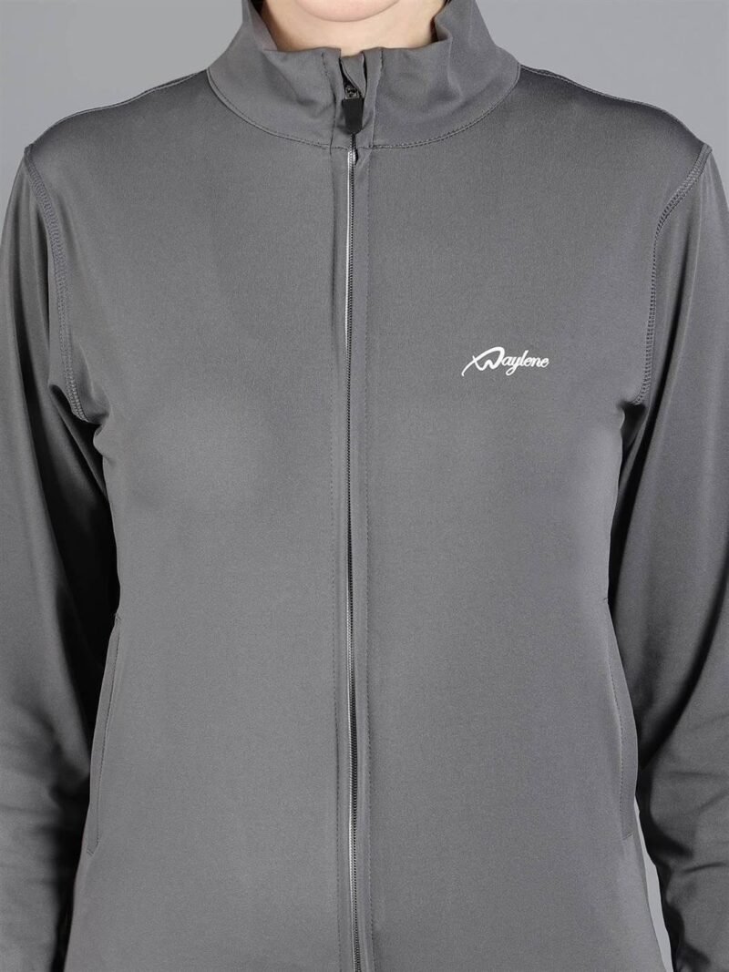 Waylene Grey Sweatshirt for Women, Perfect for Gym & Casual Wear, Shop Online, Buy Online - Image 4