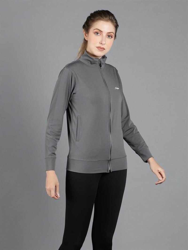 Waylene Grey Sweatshirt for Women, Perfect for Gym & Casual Wear, Shop Online, Buy Online - Image 3