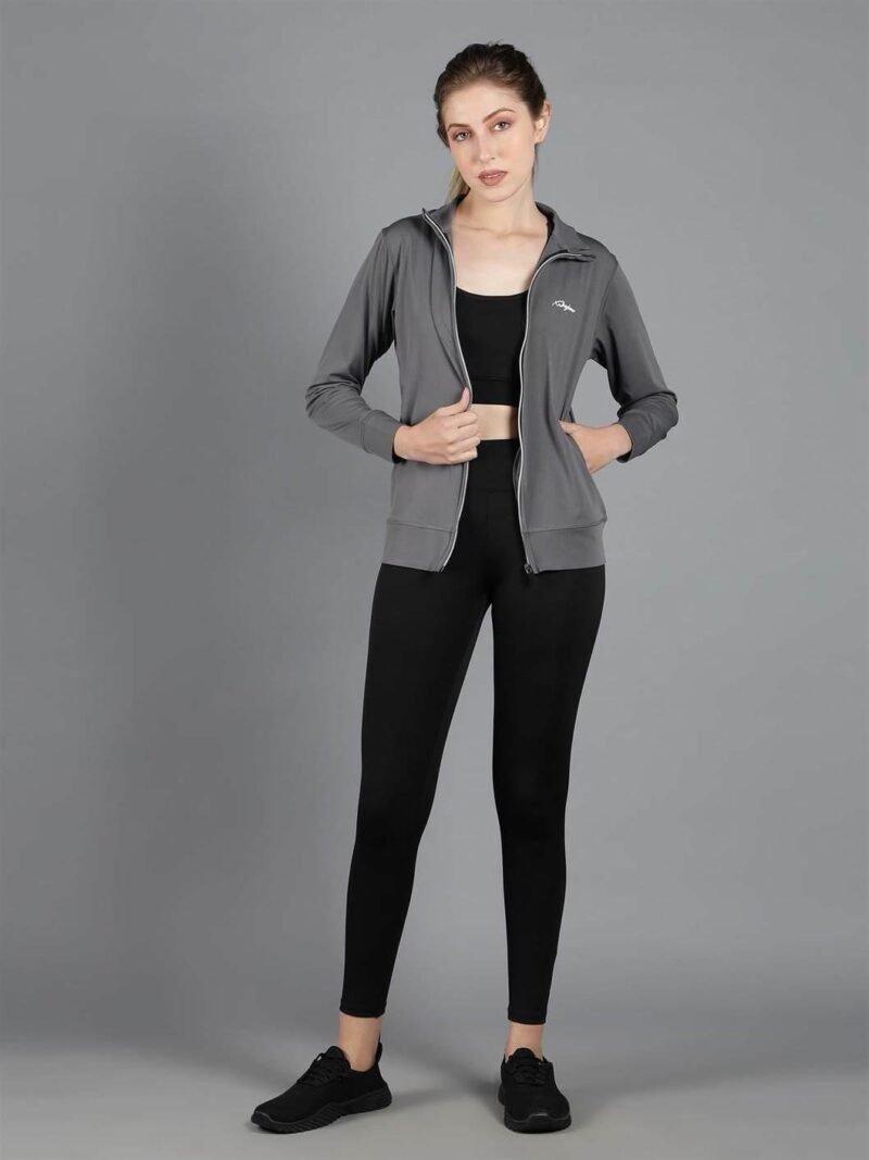 Waylene Grey Sweatshirt for Women, Perfect for Gym & Casual Wear, Shop Online, Buy Online - Image 6