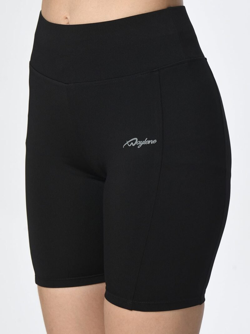 Waylene High-Performance Black Shorts for Women | Gym, Yoga & Running - Image 5